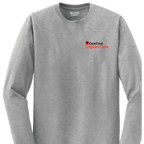 CareFirst Urgent Care GildanÂ® - DryBlendÂ® 50 Cotton/50 Poly Long Sleeve T-Shirt #3