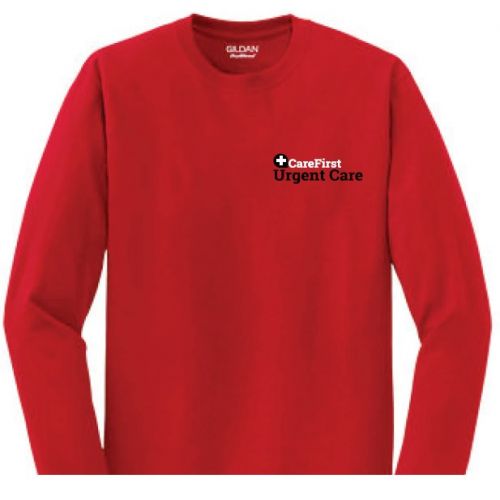 CareFirst Urgent Care GildanÂ® - DryBlendÂ® 50 Cotton/50 Poly Long Sleeve T-Shirt #2