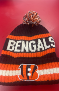 BENGALS 47 BRAND CUFF KNIT BEANIE