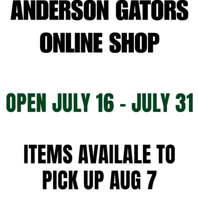 ANDERSON GATORS ONLINE STORE