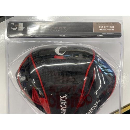 Cincinnati Bearcats - Set of 3 Head Covers