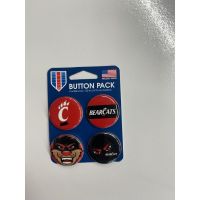 Cincinnati Bearcats - Button Pack