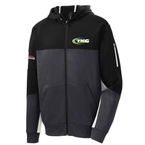 TKG Tech Fleece Colorblock Full-Zip Hooded Jacket