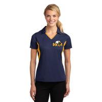 Eagle Logo LST655 Sport-Tek Ladies St. Ursula Villa 3.8oz Polyester Coaches Shirt